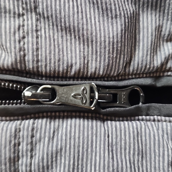 Size S Prana black and gray  jacket.  D38 - Picture 13 of 13